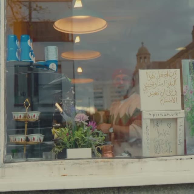 The Sip Slow shop window on Lisson Grove